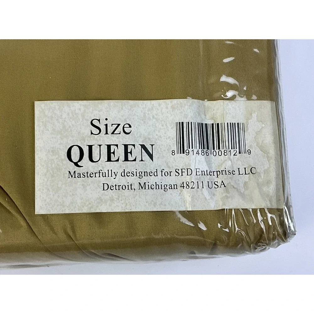 Vintage Royale‎ Collection 2000 Series Queen Sheet Set 400 Thread Count 6 Pc NOS